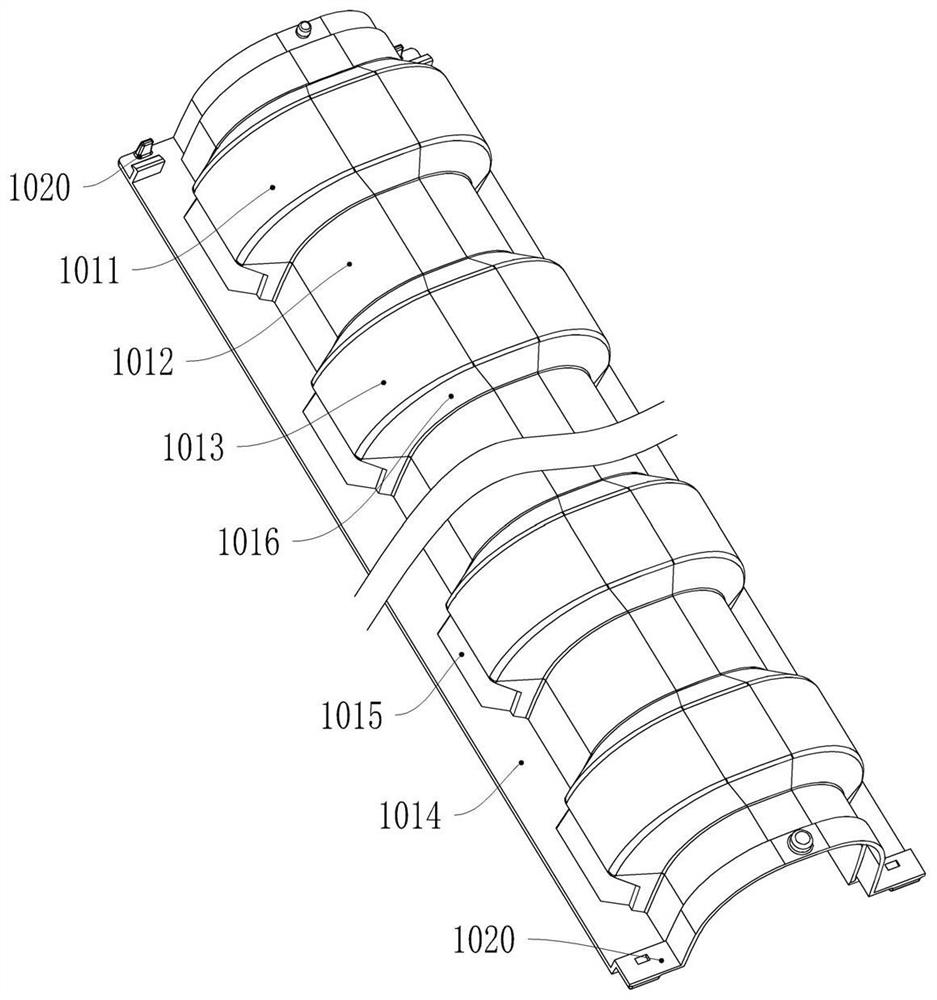 Rainwater rapid drainage system