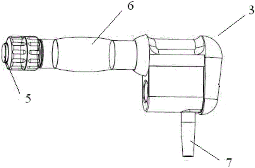 Shock wave therapeutic apparatus and VAS (visual analog scale) evaluation module for same