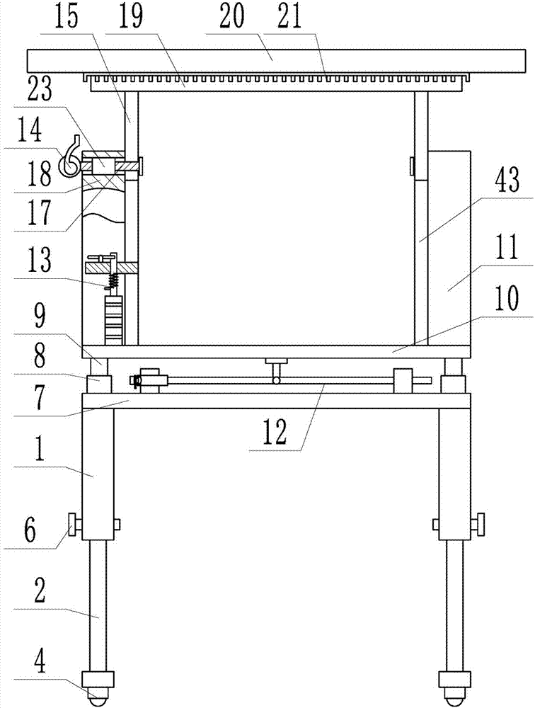 Full Motion Drafting Table