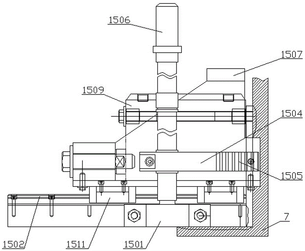 A rotary glass bottle making machine