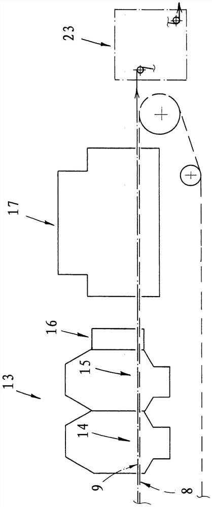 Method and apparatus for producing nonwoven fabrics made of fibers