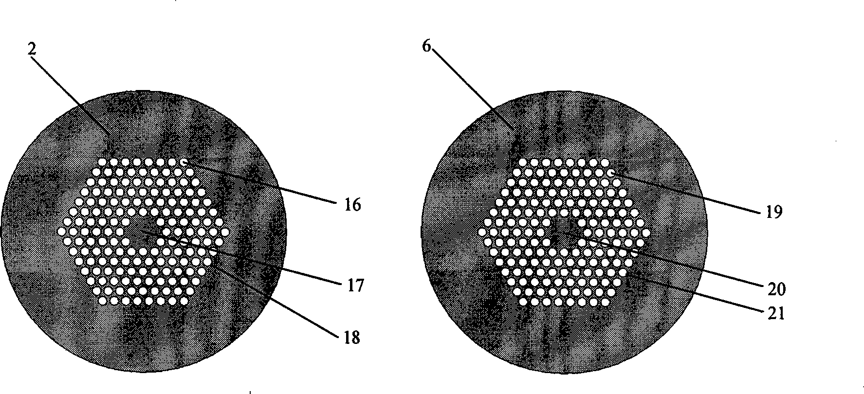 Photon crystal optical fiber fusion splicing three-dimensional alignment apparatus and method