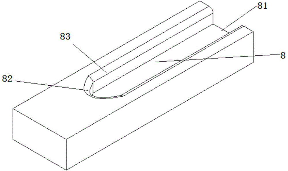 Special-shaped bone fracture plate for injury of skeleton at orbit position