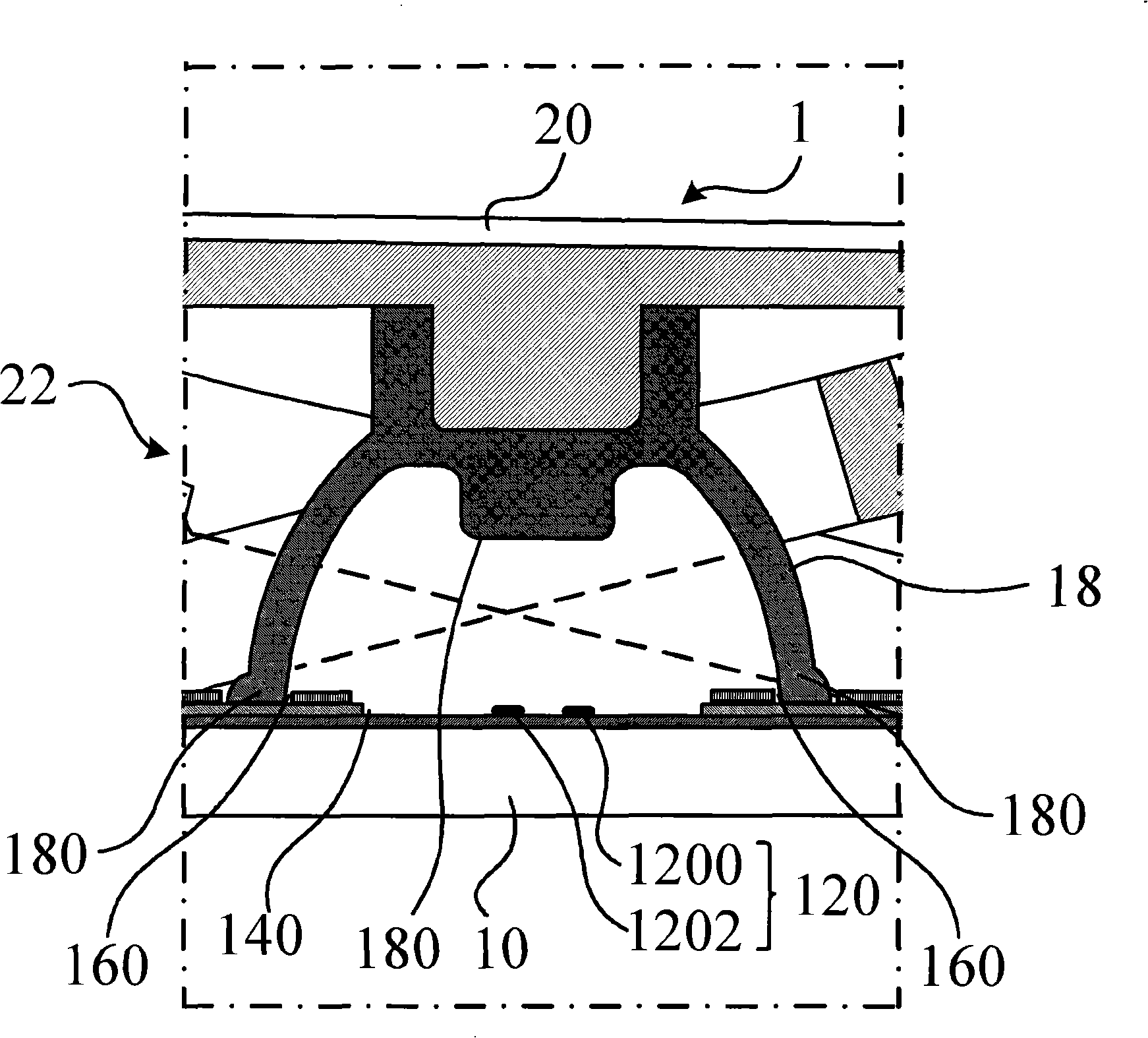 Press key using film switch circuit and manufacturing method thereof