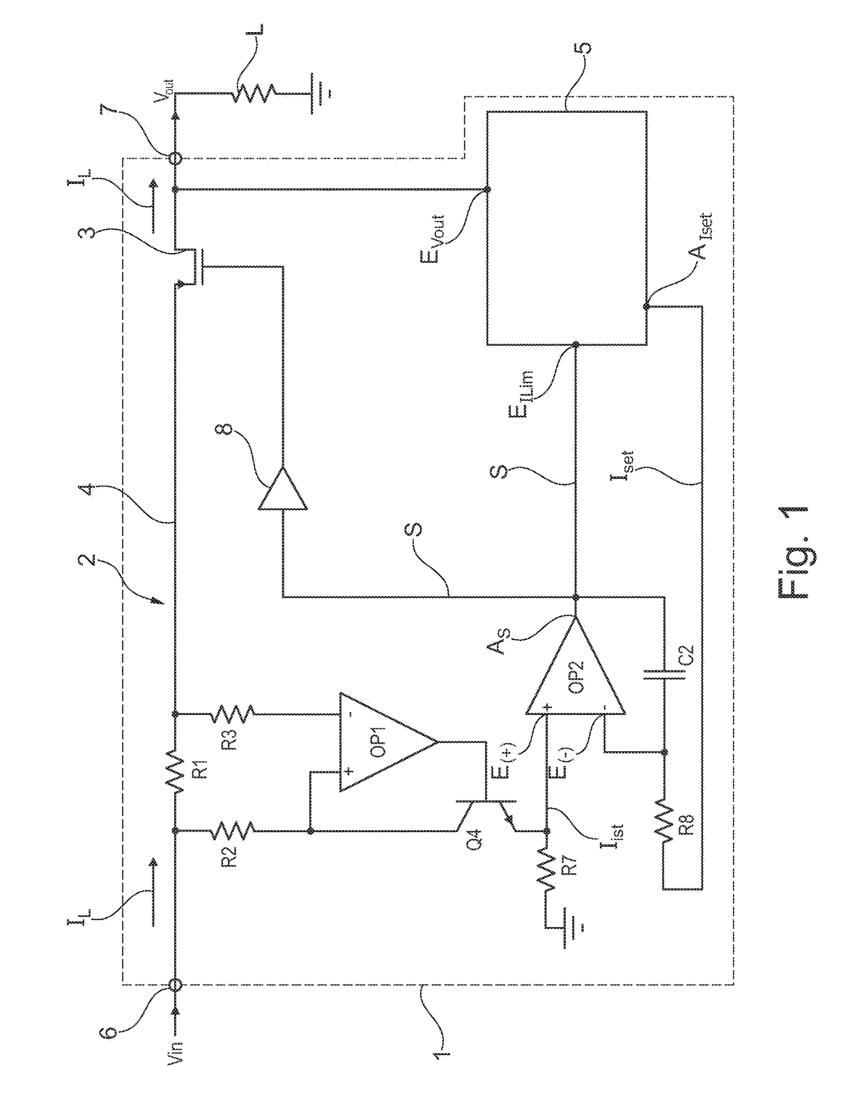 Electronic circuit breaker