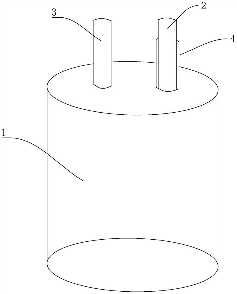 Soldering lug type aluminum electrolytic capacitor electrolyte and preparation method thereof