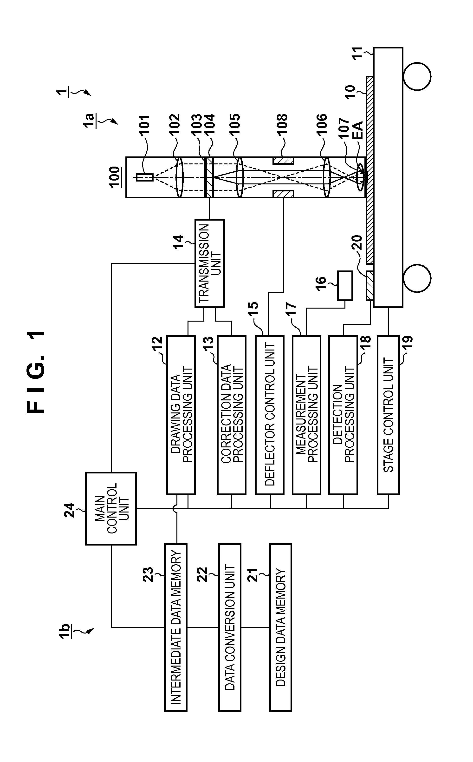 Blanking apparatus, drawing apparatus, and method of manufacturing article