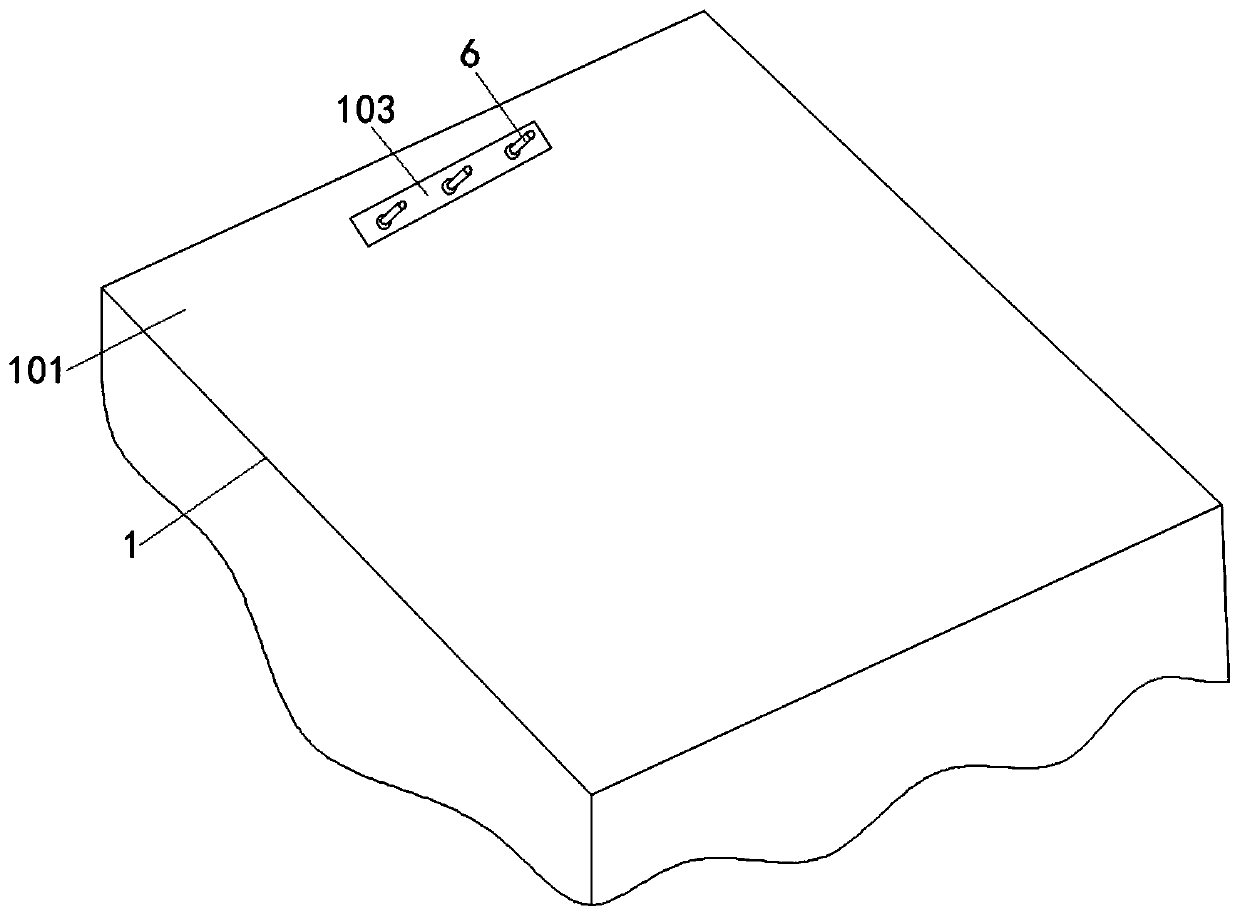 Power supply connection device for combined refrigerator