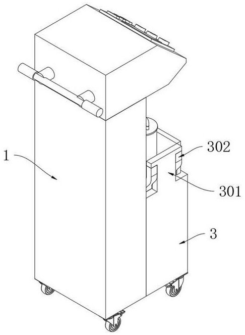 Gastric lavage device for digestive department