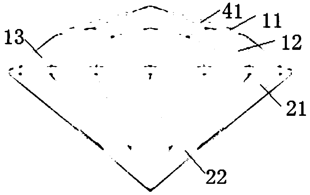 Dome-type full-color shape and cutting style diamond