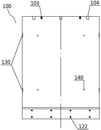 L-shaped concrete cable trench prefabricated component and production technology