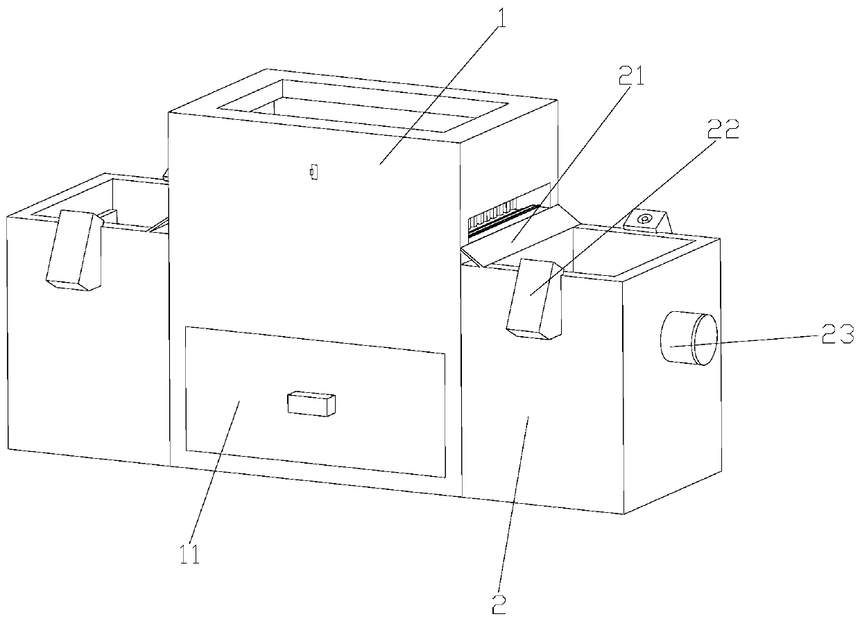 Urban waste classified recovery device for municipal engineering