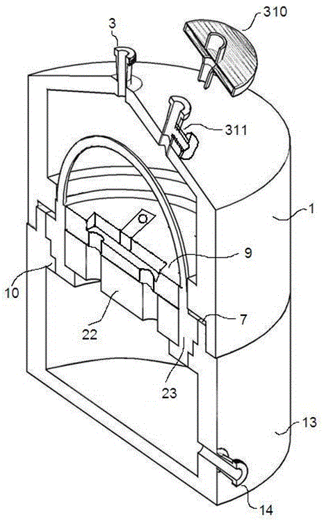 Cavity-type dynamic-filling bioreaction device