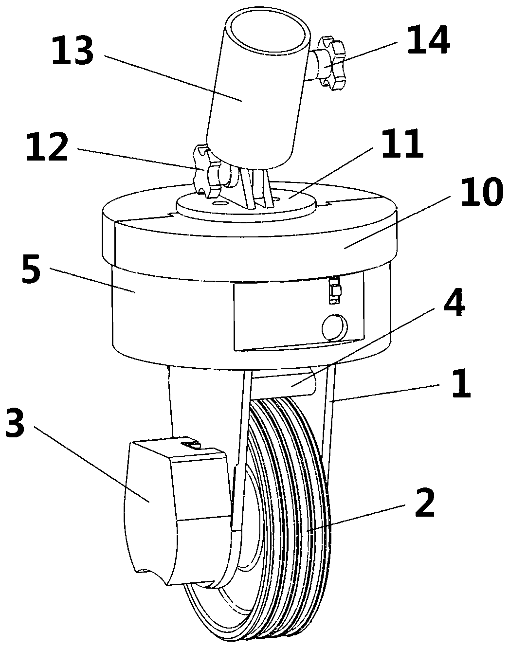 A new type of mobile time-lapse photography pulley