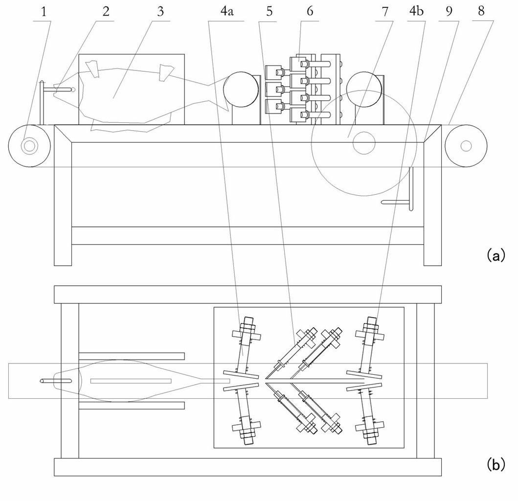 Fresh fish scaling device