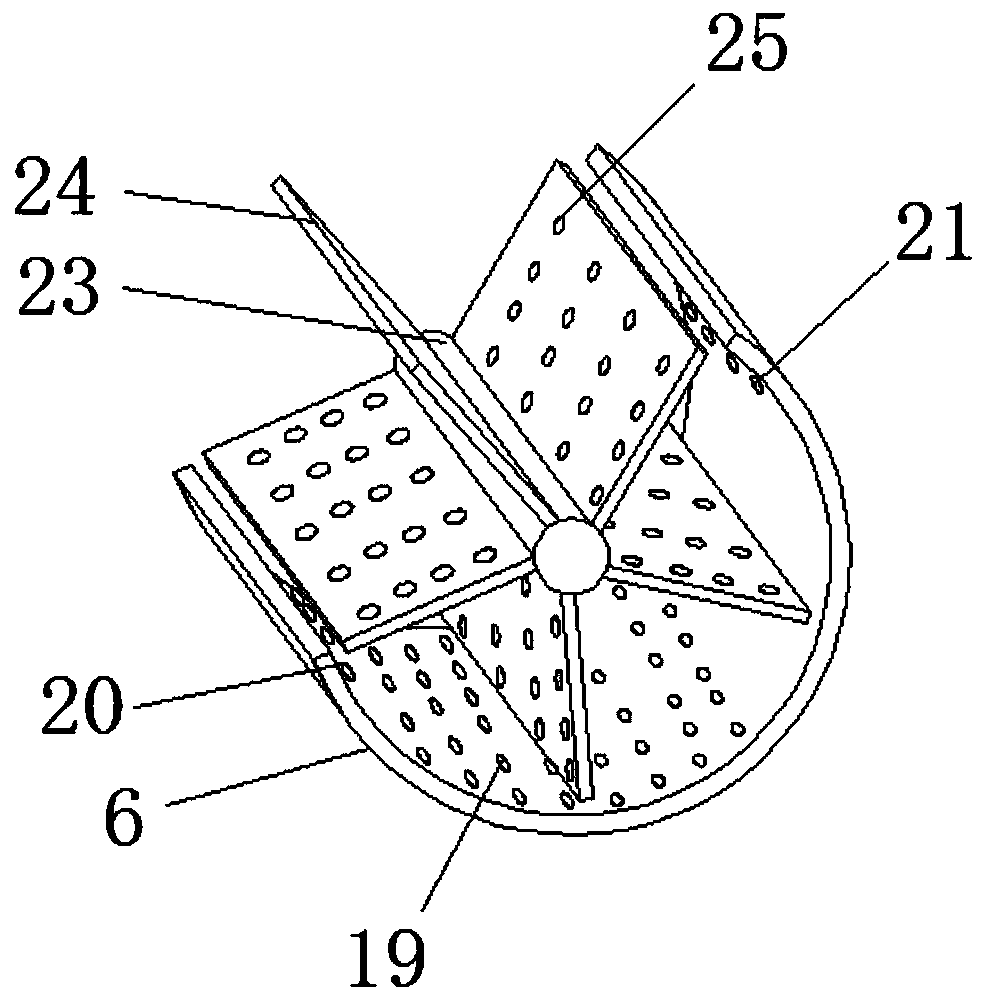 Cultivation and screening device for fine varieties of water chestnuts