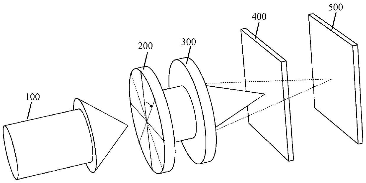 Double-layer dielectric metasurface-based optical zooming system