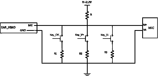 Two-line MEMS microphone