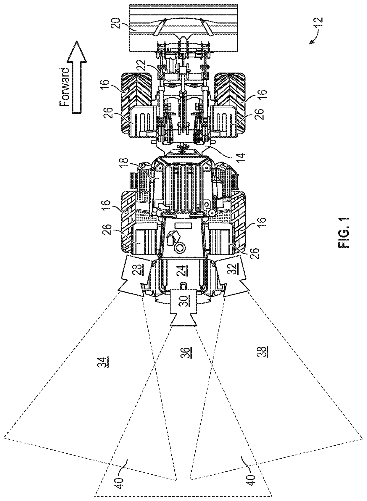 Work vehicle multi-camera vision systems