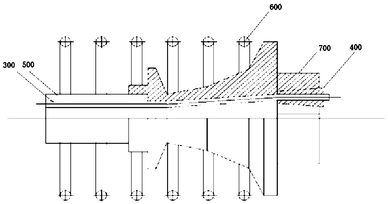 Novel prestressed cable structure based on shape memory alloy