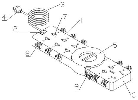 Multifunctional separated patch board