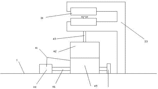 Method for machining panel through clamping head limiting sensor and back-and-front moving lead screw