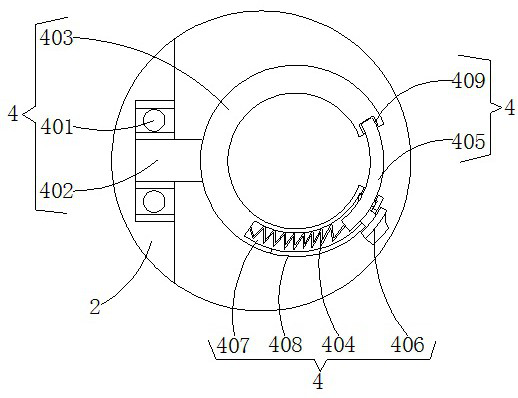 An adjustable ship guardrail protection device and its application method