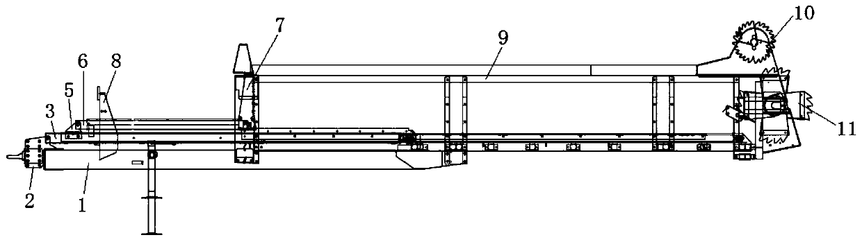 Hydraulic fertilizer pushing mechanism with dual-layer baseplates