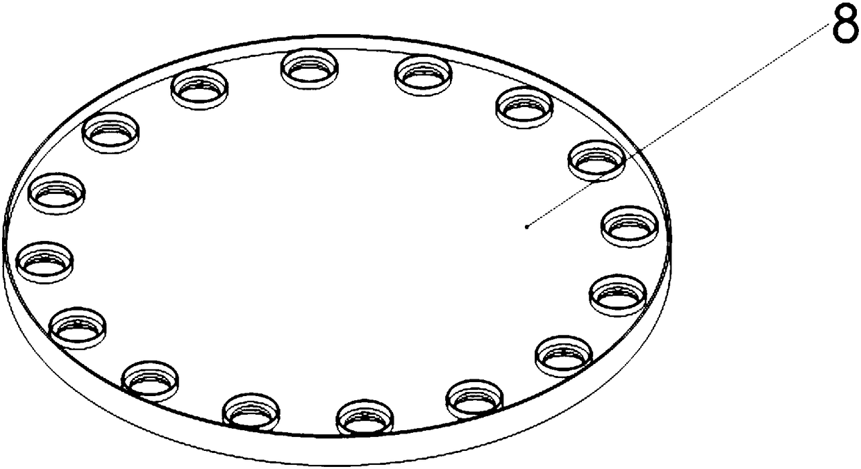 A kind of atomic layer deposition equipment and method based on fluidized bed space isolation of nanoparticles