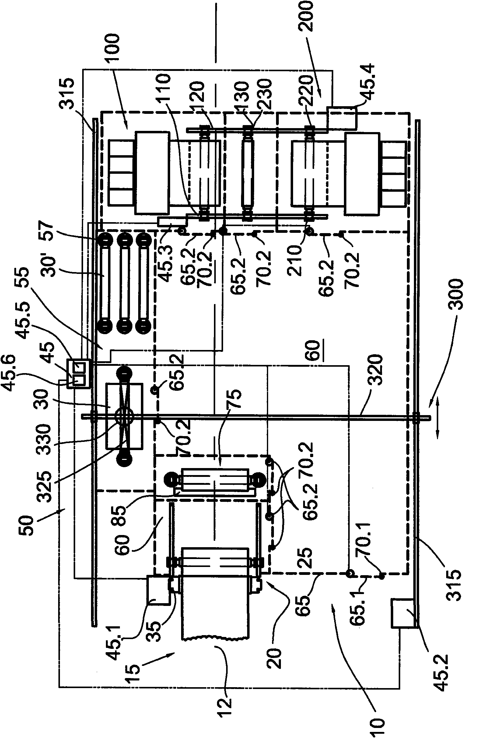 Fiber web handling and/or production line and method in connection with fiber web handling and/or production line