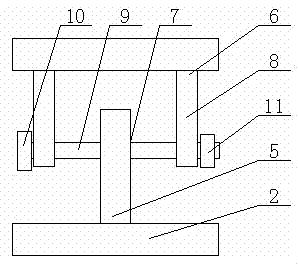 Anti-loosening steering frame of railway vehicle