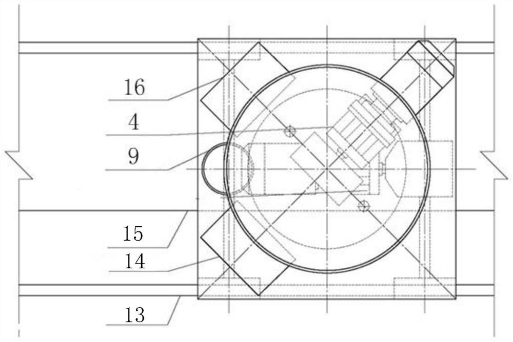 Cement solidification system and method for radioactive waste treatment and application