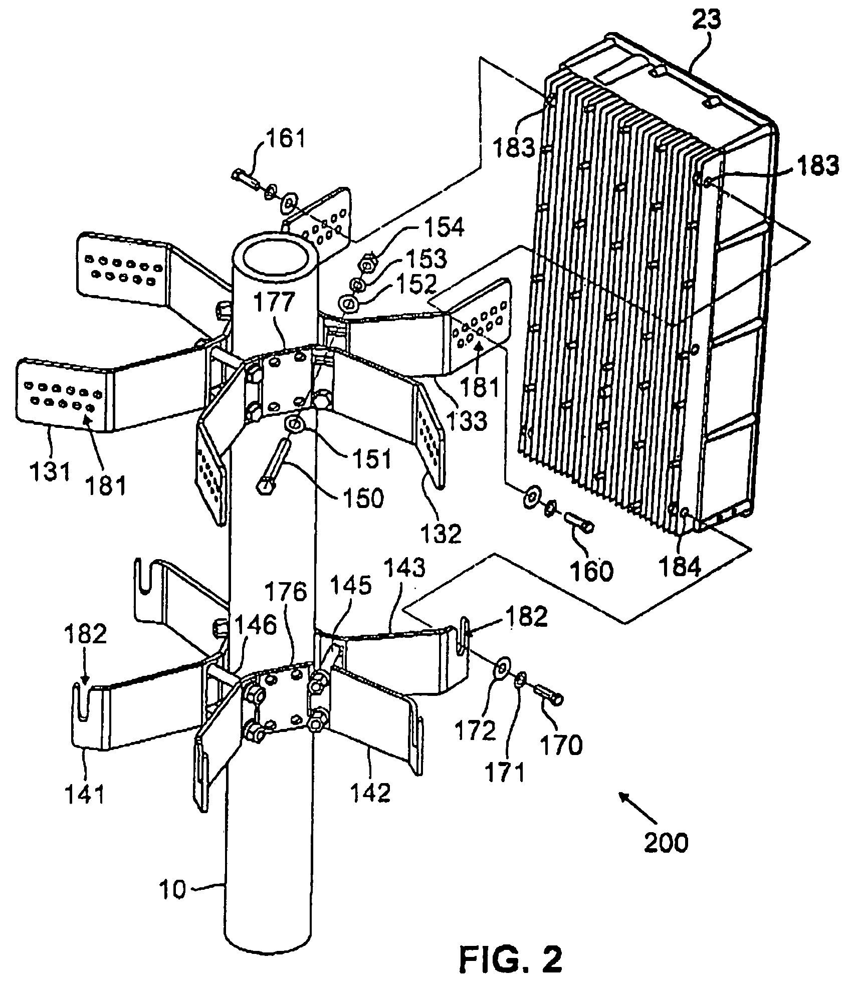 Antenna mounting apparatus