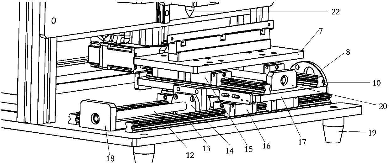 Film elasticity testing device