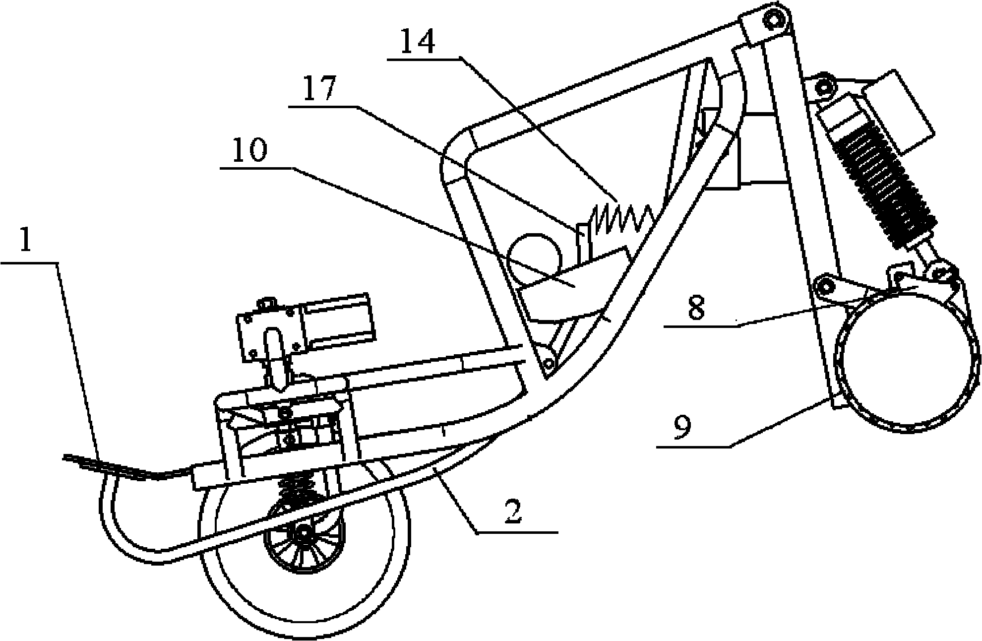 Manually-operated and linearly-controlled integrated brake system