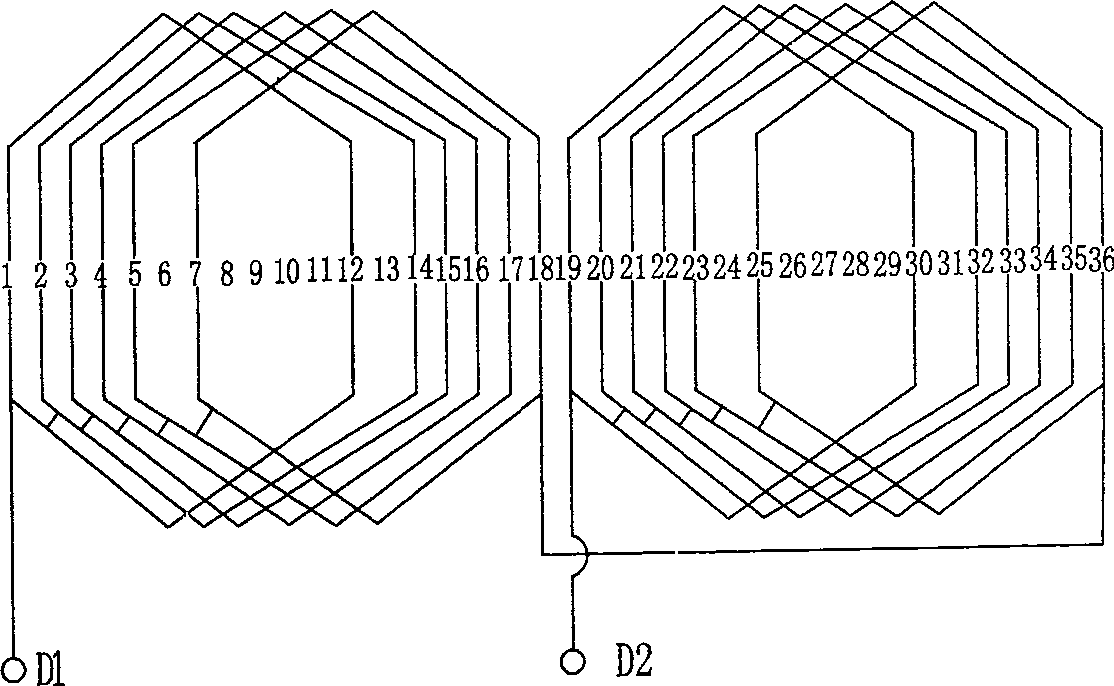 Built-in magnet pole dividing permanent-magnet single-phase generator