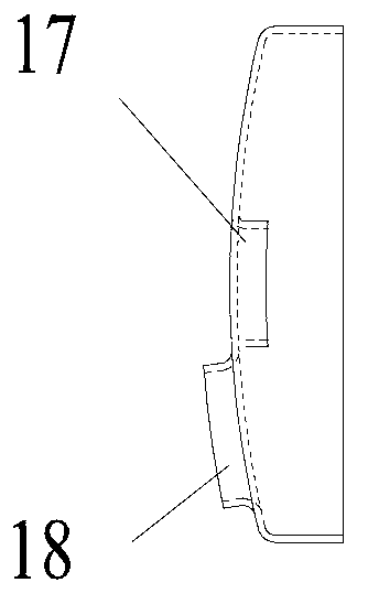 Silencer for exhaust system of gasoline engine