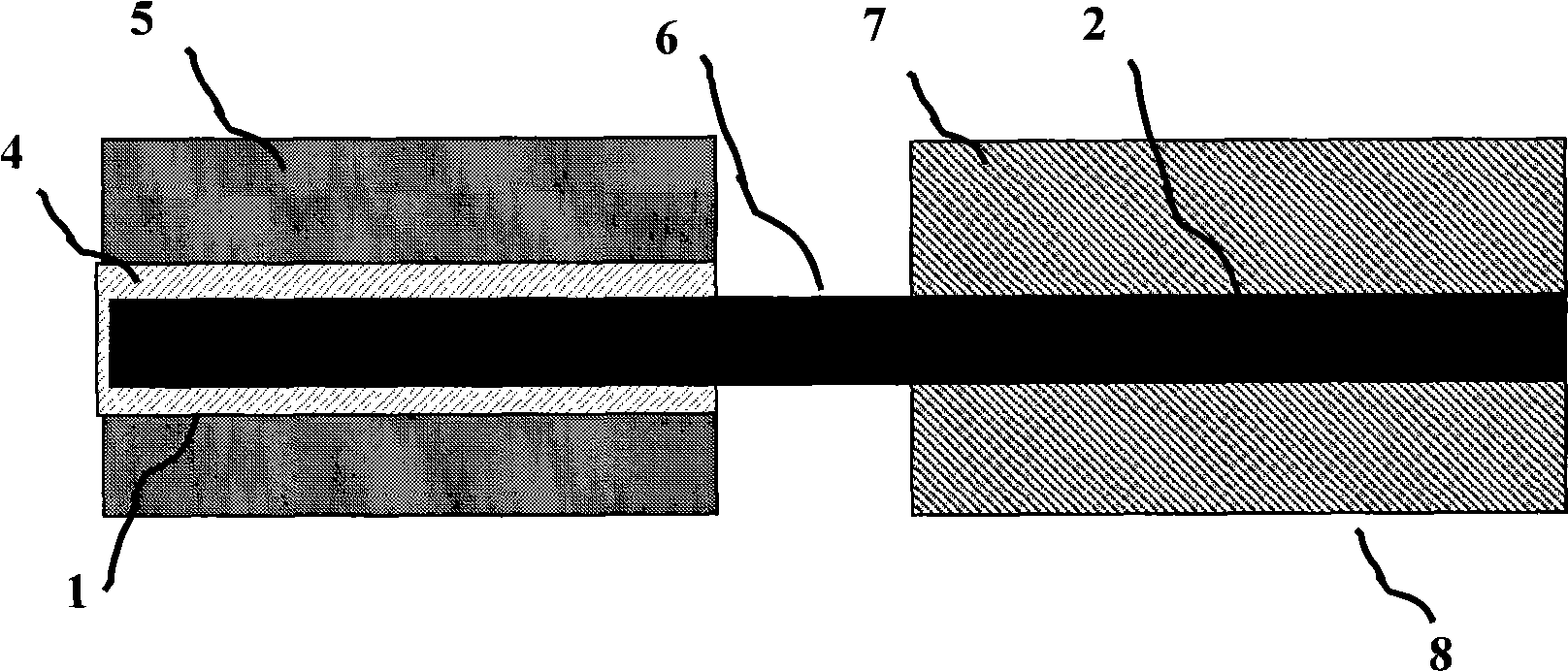 Contra-positioned bipolar battery