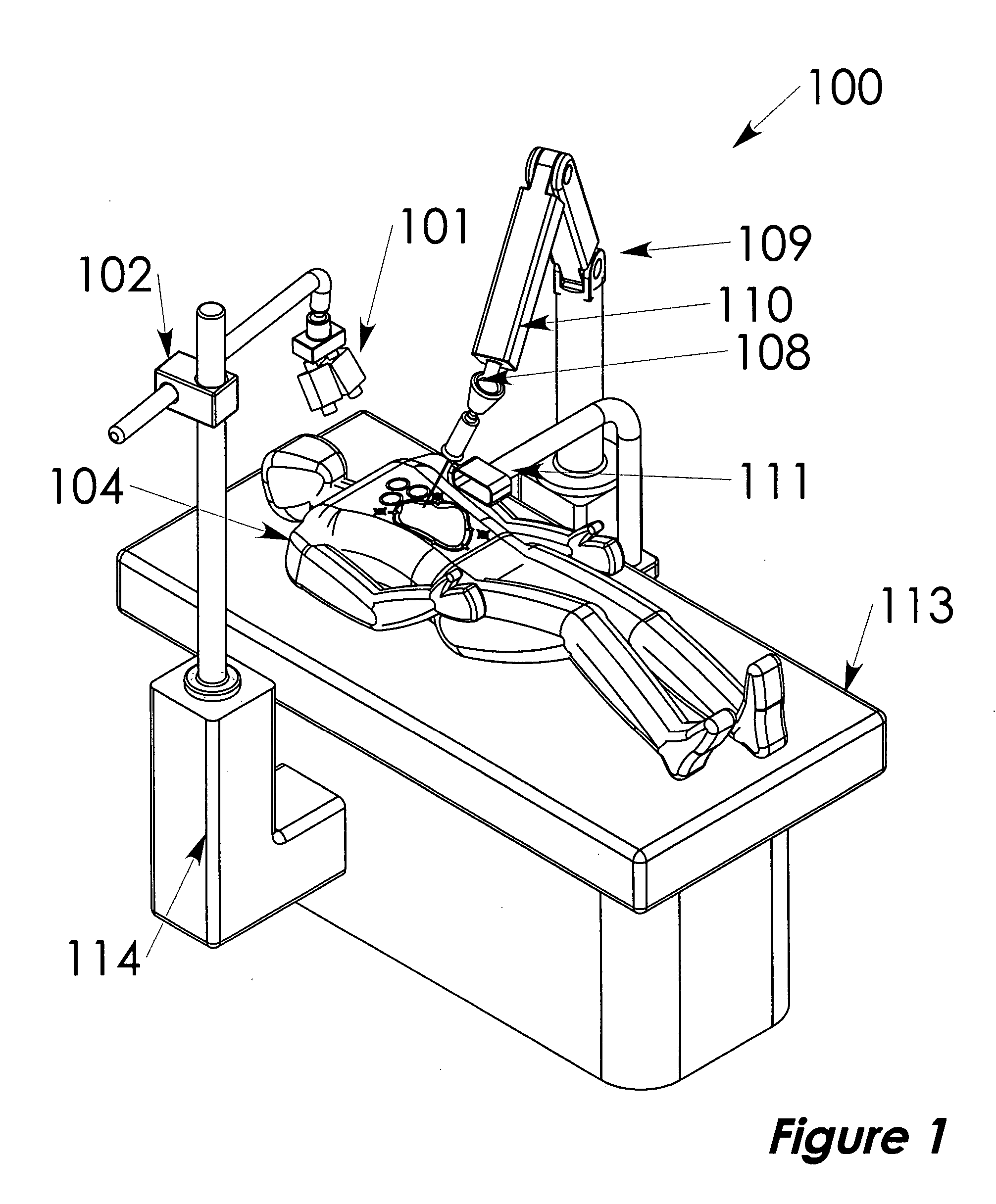 Automated laser-treatment system with real-time integrated 3D vision system for laser debridement and the like