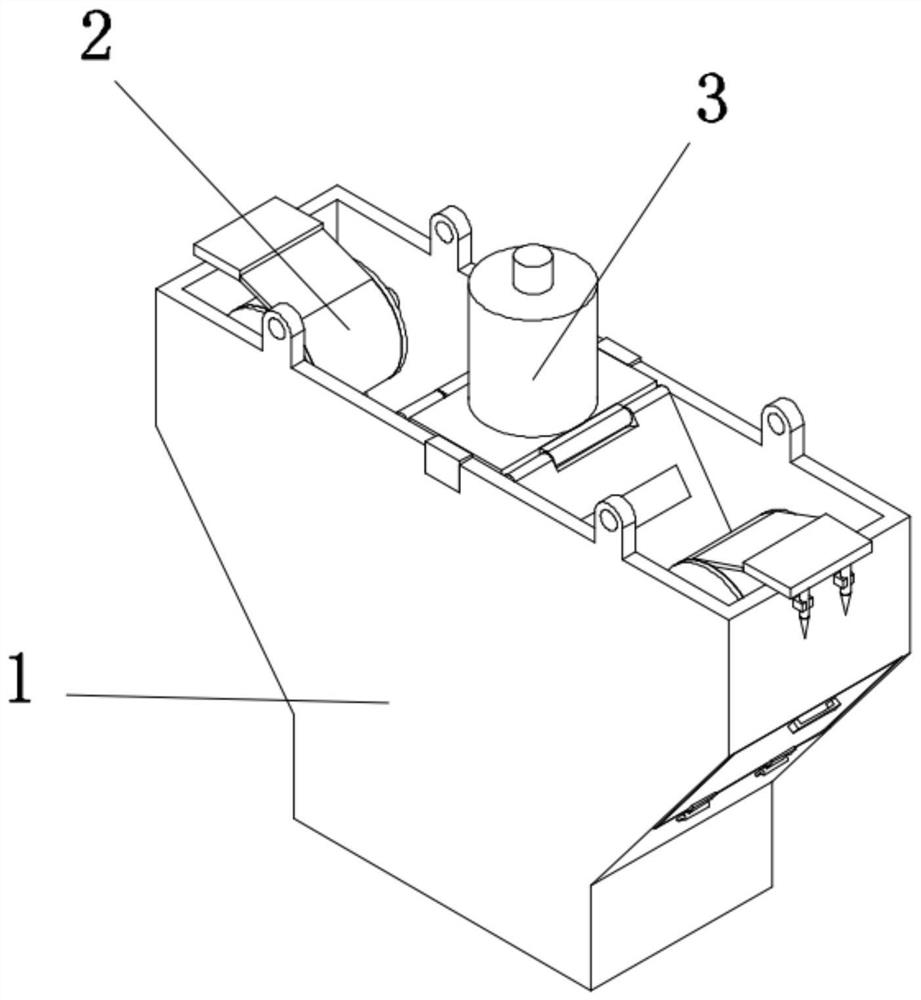 Novel waterproof drainage device convenient to disassemble and assemble and used for water conservancy project construction management