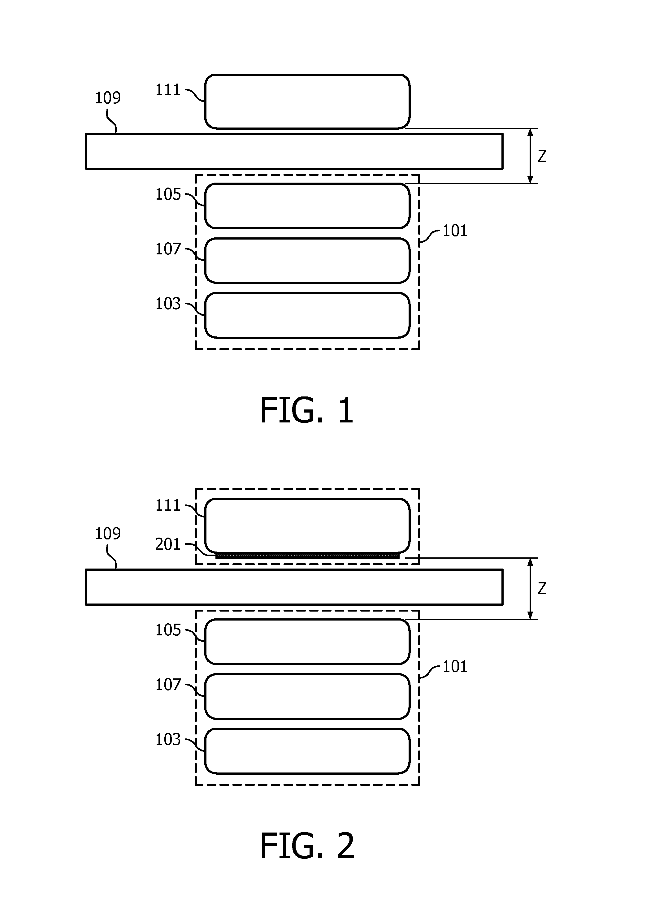 Thermal barrier for wireless power transfer