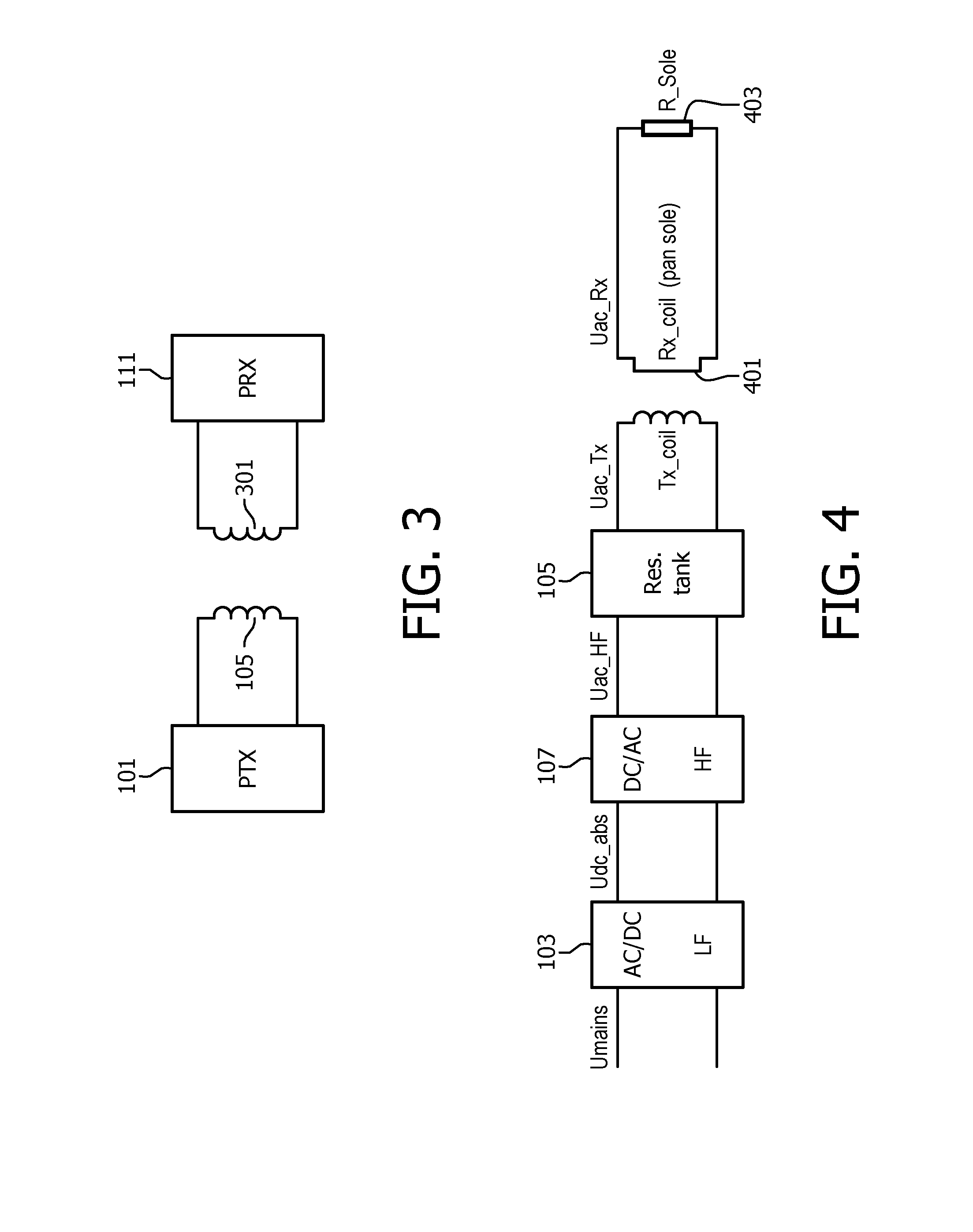 Thermal barrier for wireless power transfer