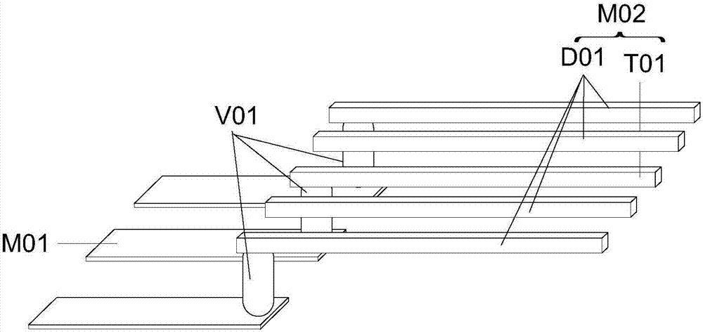 Three-dimensional memory electromigration test structure and manufacturing method thereof