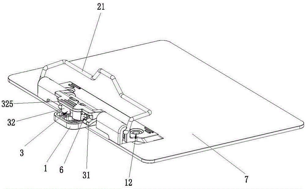 Folder capable of realizing secondary closing and clamping