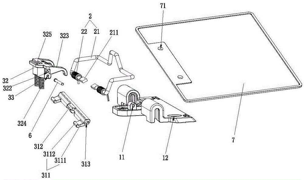 Folder capable of realizing secondary closing and clamping