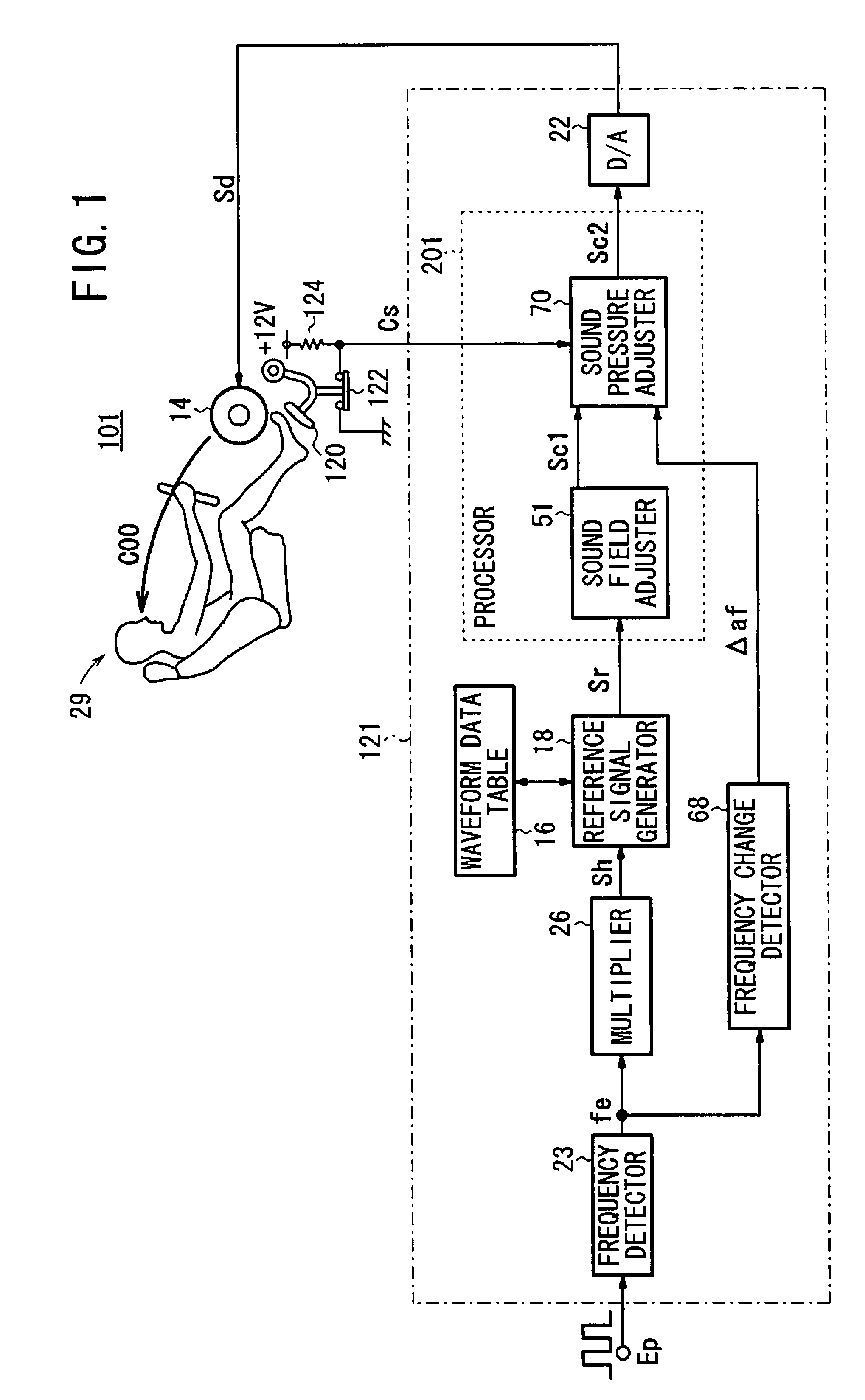 Sound effect producing apparatus for vehicle