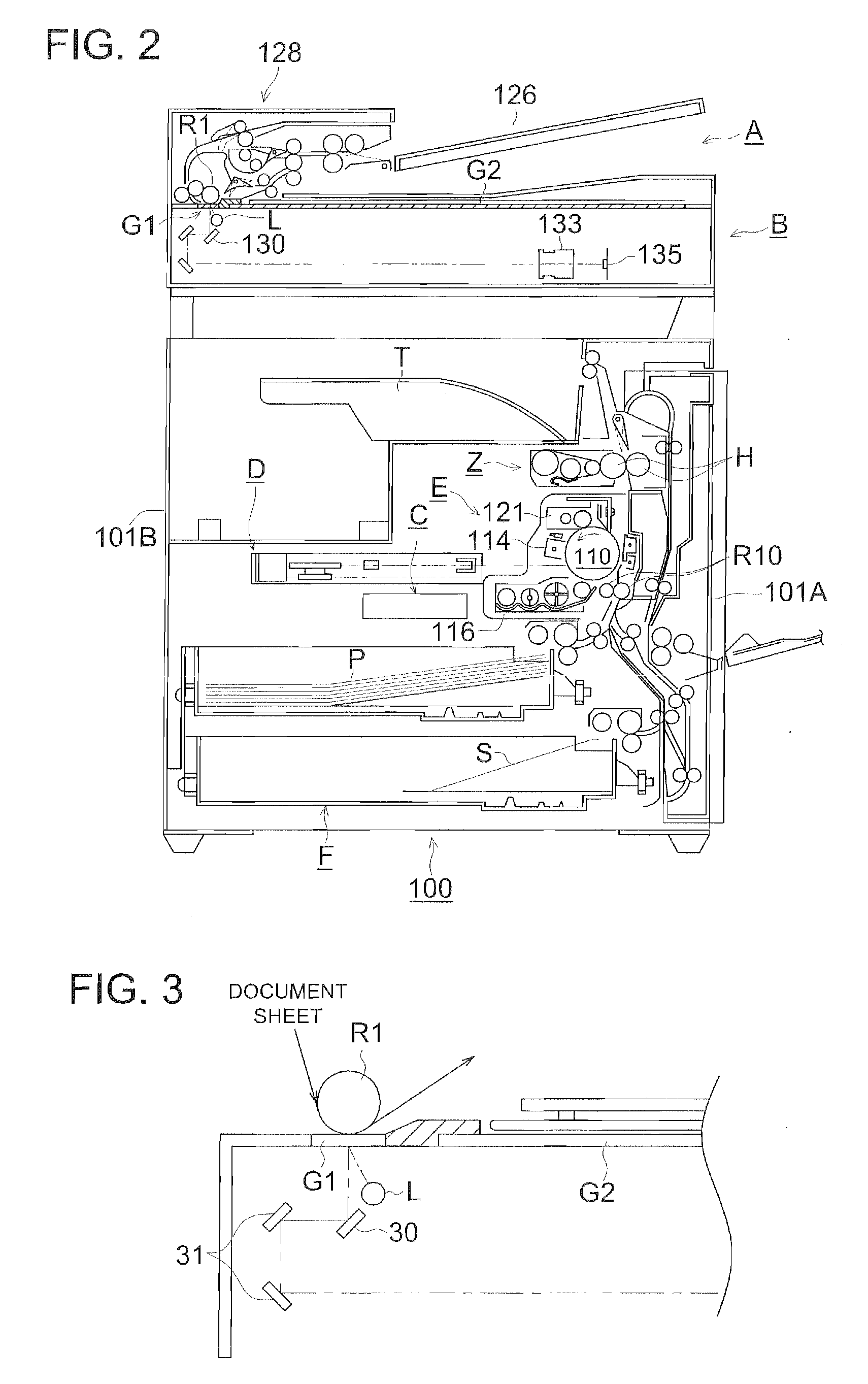 Transparent member and reading glass