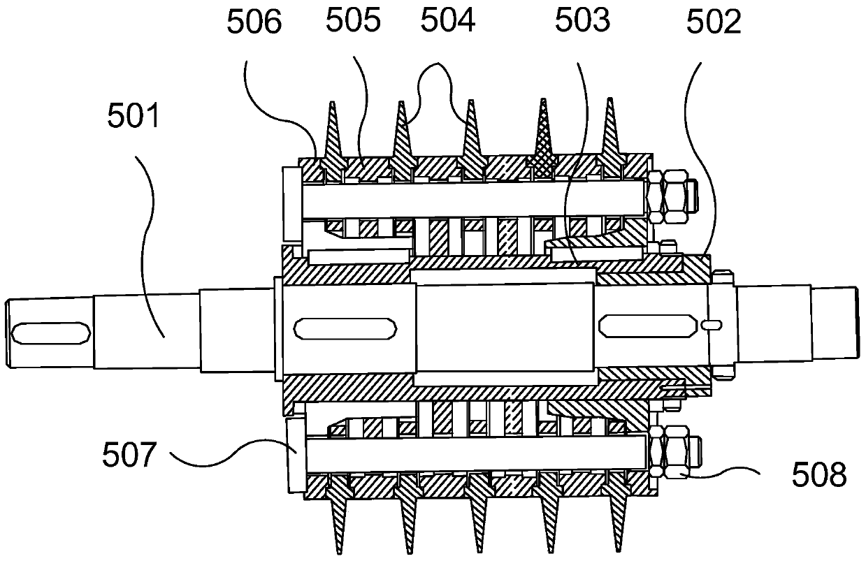 Coke cutting machine