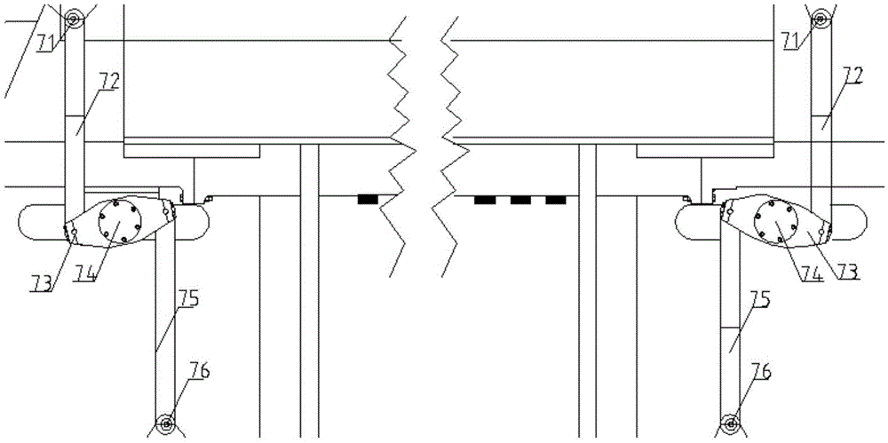 A processing device and working method for single-stroke sawing hard stone