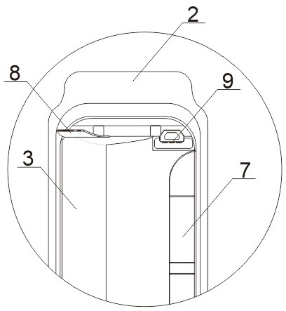 Medical sharp instrument box with rotating cover